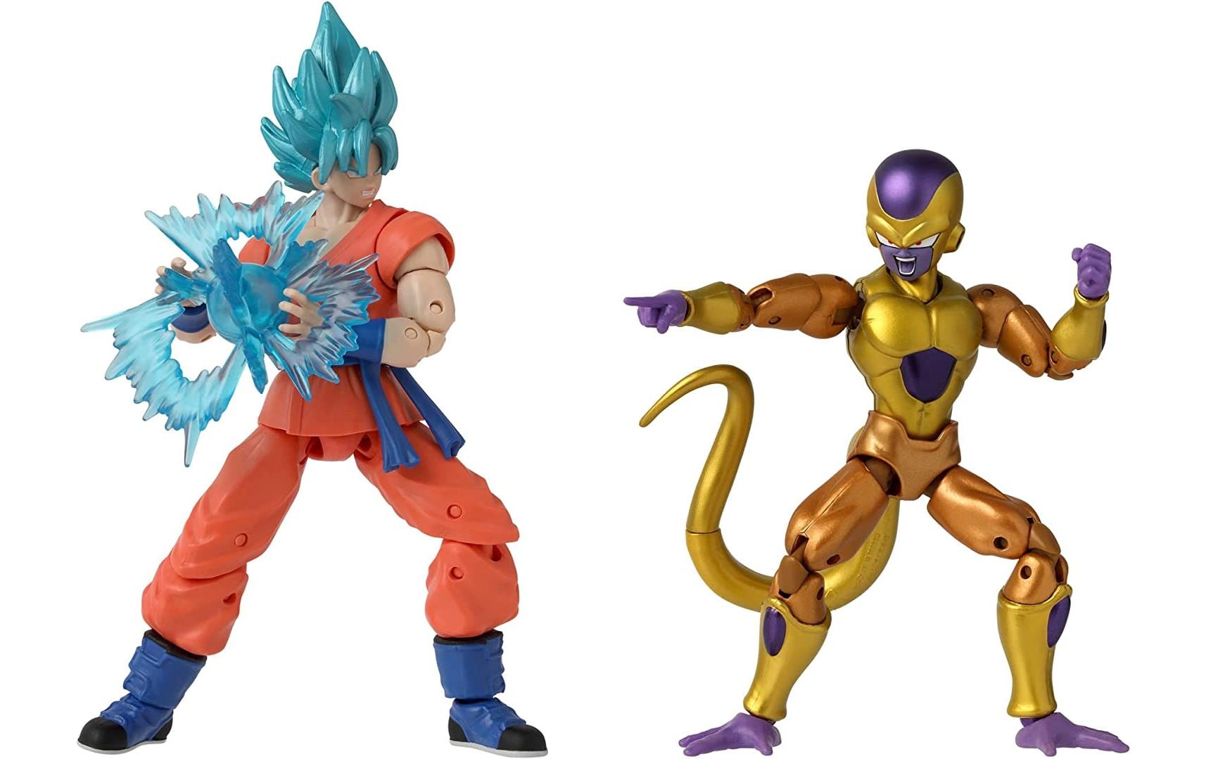 BANDAI Dragon Ball Golden Frieza vs. Super Saiyan Blue Goku