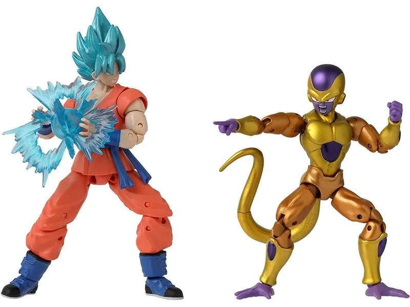 BANDAI Dragon Ball Golden Frieza vs. Super Saiyan Blue Goku BANDAI Dragon Ball Golden Frieza vs. Super Saiyan Blue Goku