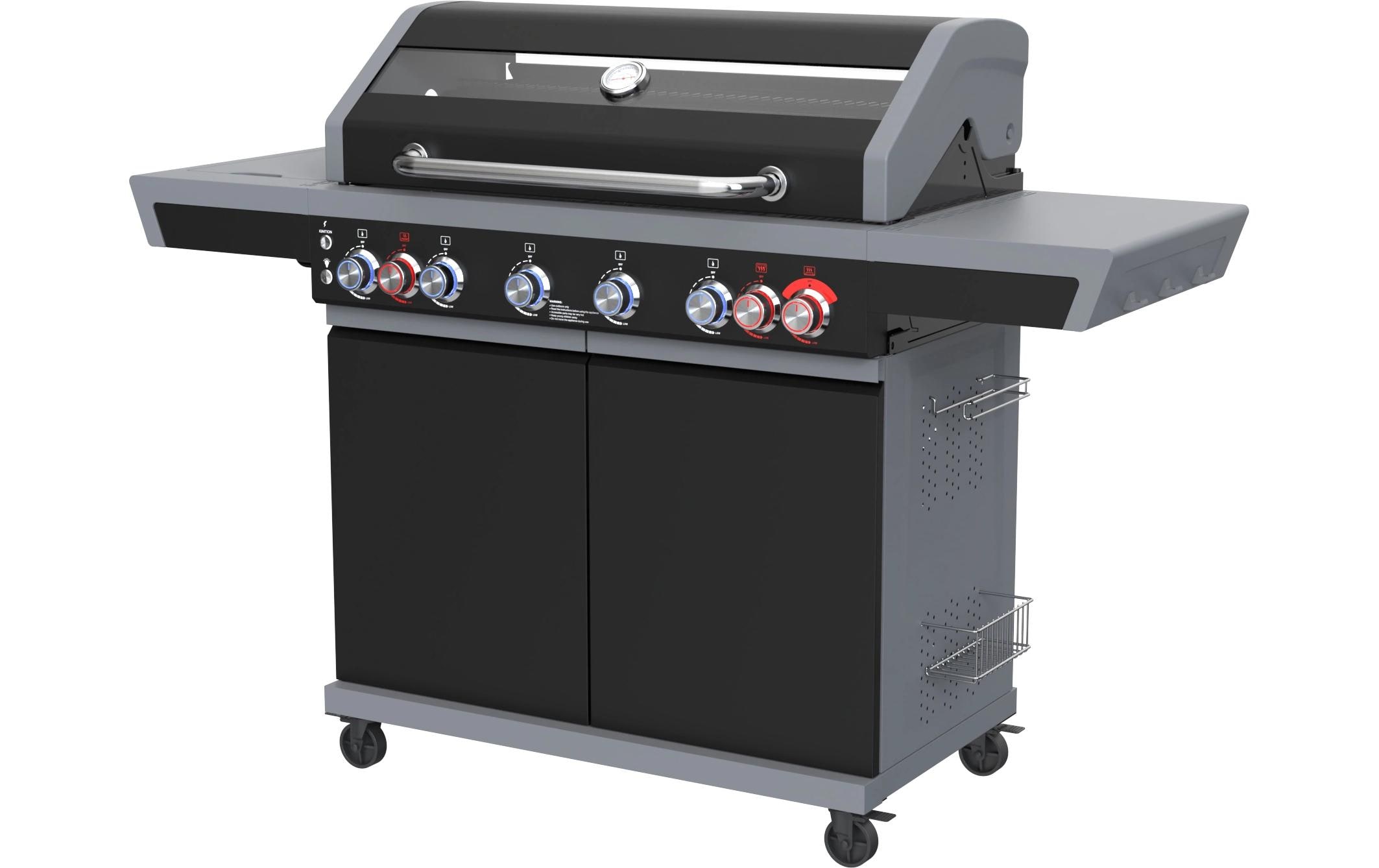 OHMEX Gasgrill OHM-BBQ-6225SB