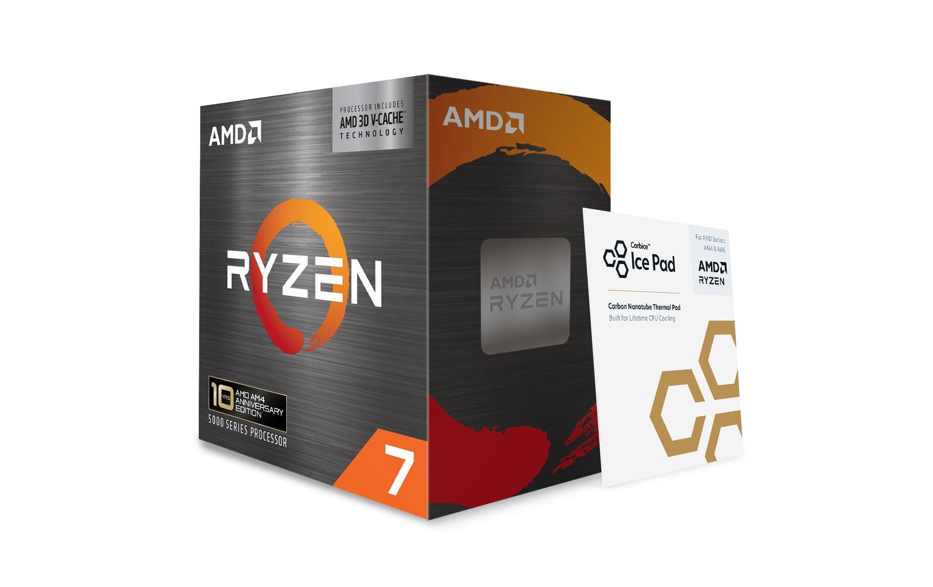 AMD CPU AMD Ryzen 7 5800 x 3D AM4 4.5 GHz