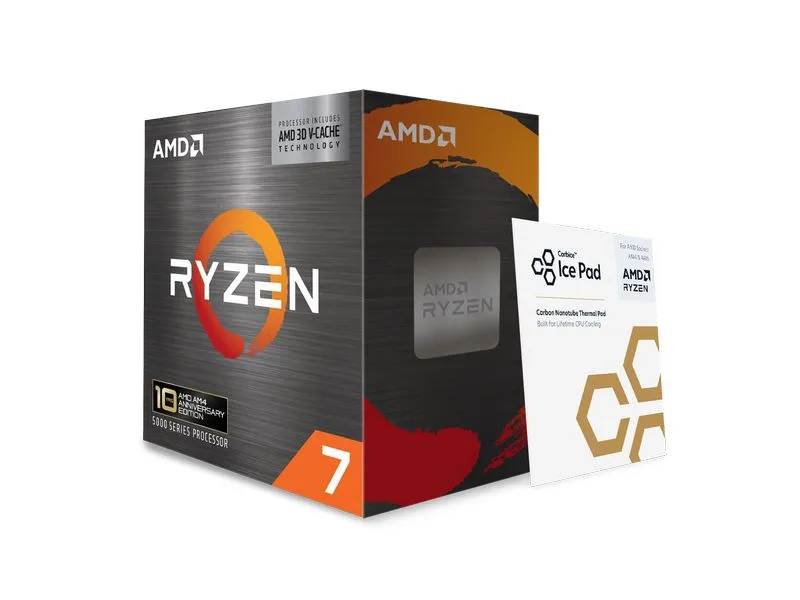 AMD CPU AMD Ryzen 7 5800 x 3D AM4 4.5 GHz AMD CPU AMD Ryzen 7 5800 x 3D AM4 4.5 GHz