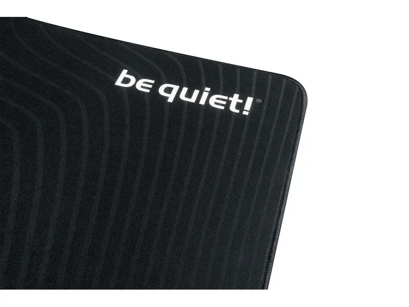 be quiet! Mousepad Schwarz