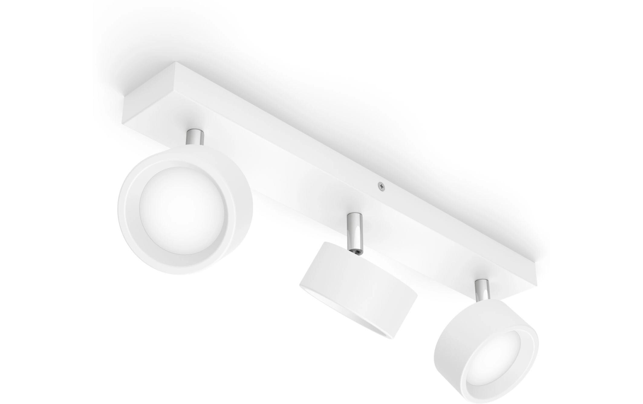 Philips Aufbauspot Bracia 3 x 5.5W 2700K Weiss