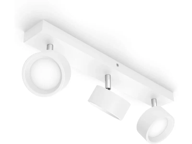 Philips Aufbauspot Bracia 3 x 5.5W 2700K Weiss