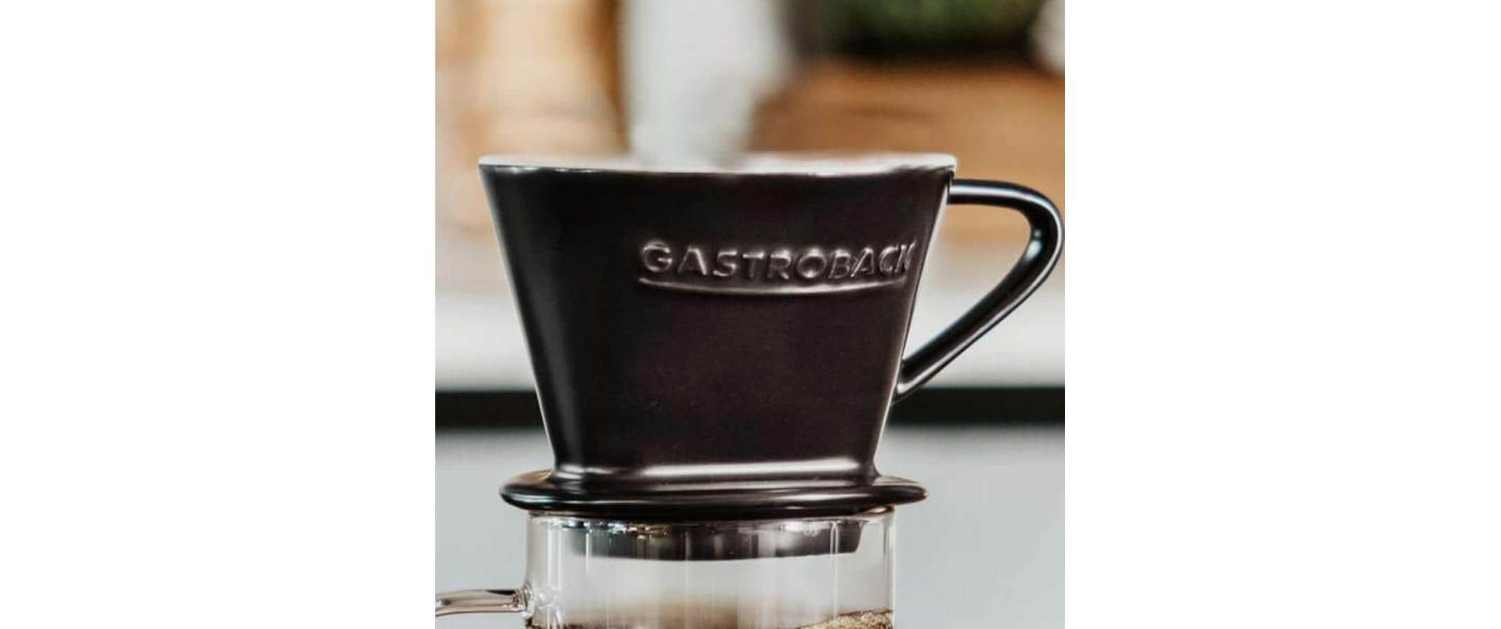 Gastroback Wasserkocher Pour Over Advanced 1 l, Schwarz