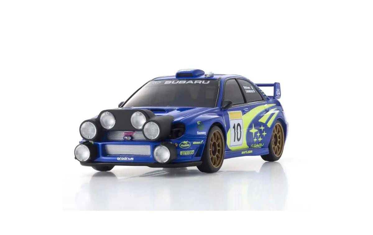 Kyosho Mini-Z MA020 Subaru Impreza WRC 2002 Weiss, ARTR