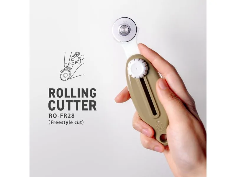 NT Cutter Rollenschneidegerät RO-FR28 für geraden Schnitt NT Cutter Rollenschneidegerät RO-FR28 für geraden Schnitt