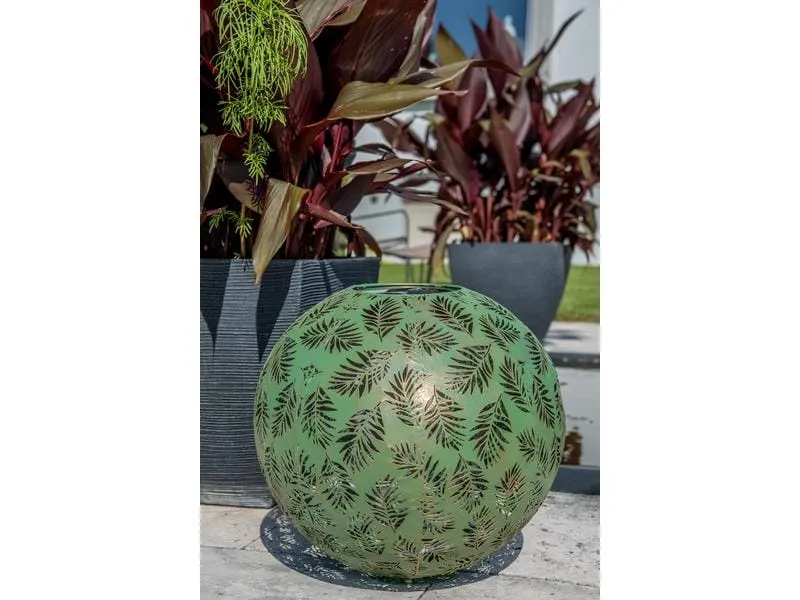 STT Laterne Solar Antic Ball Bamboo, Ø 40 cm, Grün STT Laterne Solar Antic Ball Bamboo, Ø 40 cm, Grün