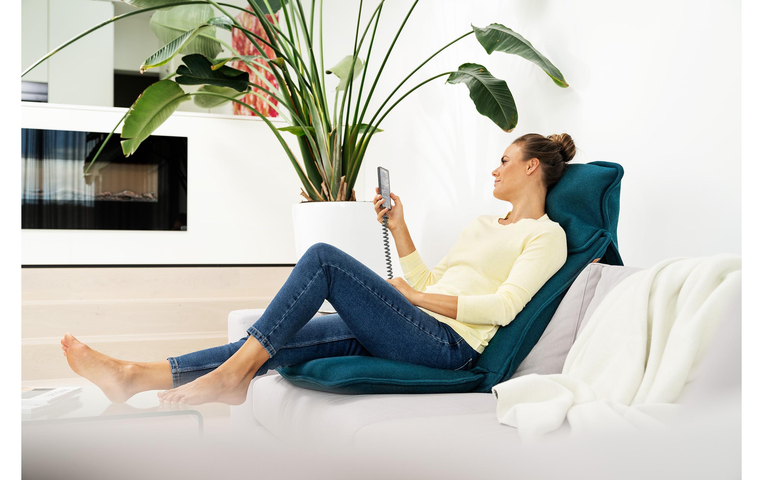 Beurer Massagesitzauflage MG 330 Petrol Blue