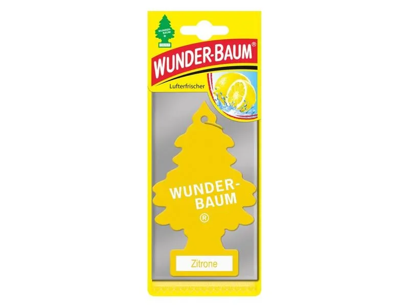 Wunderbaum Auto-Lufterfrischer Zitrone