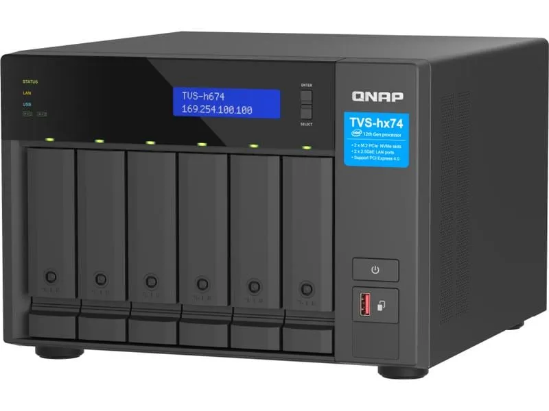 QNAP NAS TVS-h674-i5-32G 6-bay QNAP NAS TVS-h674-i5-32G 6-bay