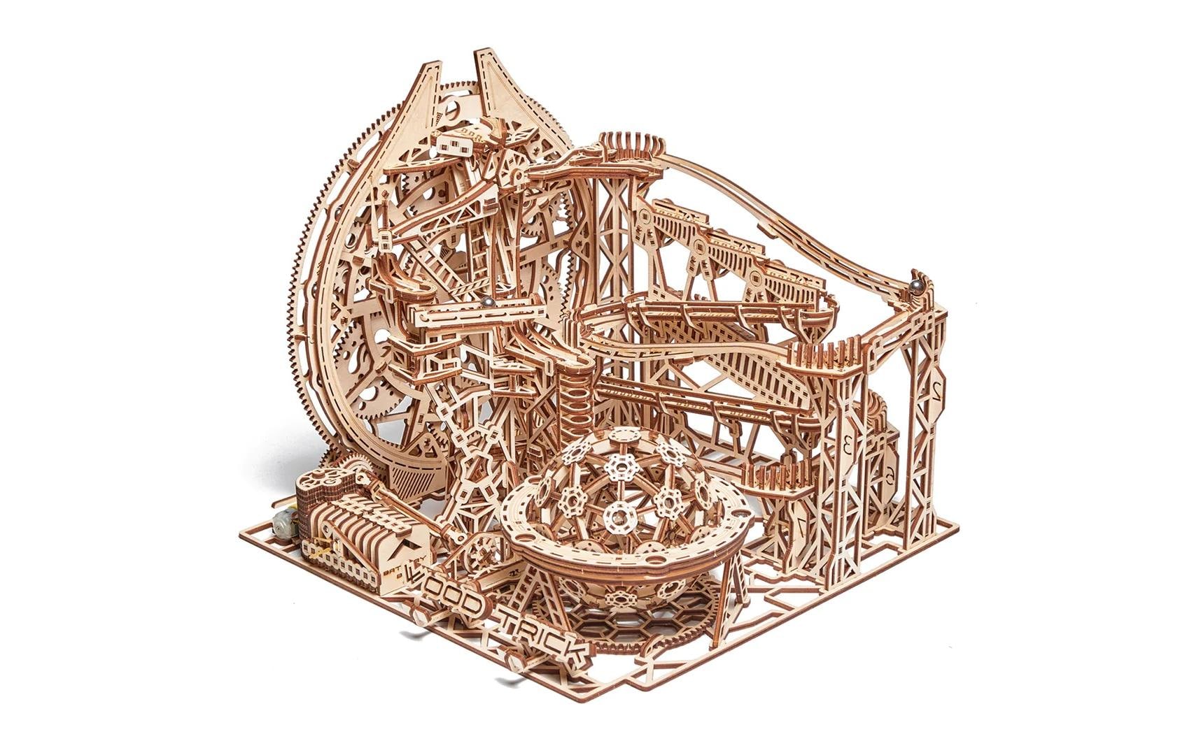 WoodTrick Bausatz Galaxy Kugelbahn
