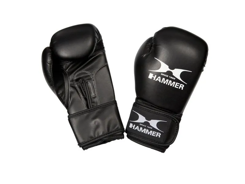 HAMMER Boxhandschuhe Blitz - 6 oz Schwarz HAMMER Boxhandschuhe Blitz - 6 oz Schwarz