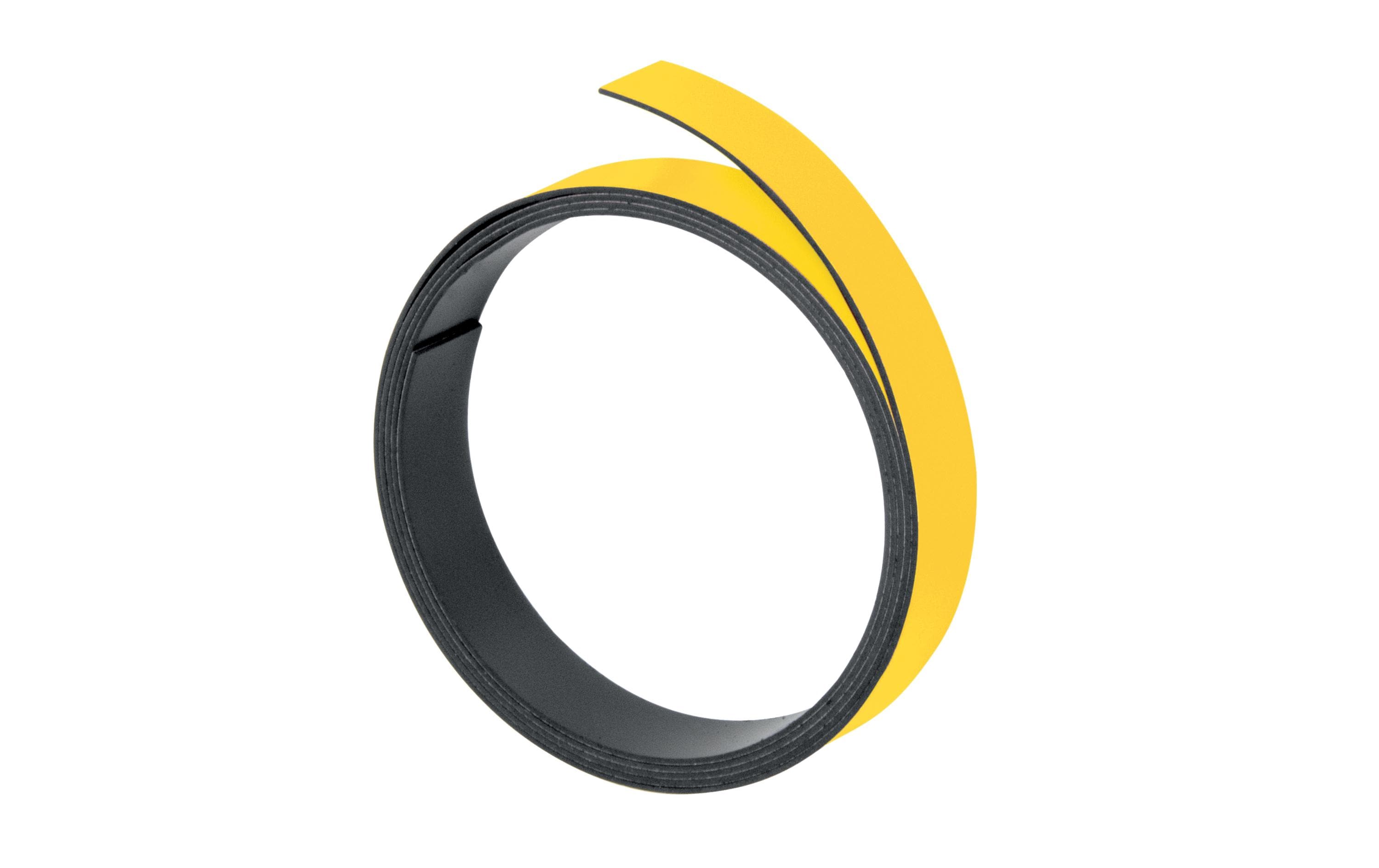 Franken Magnetband 10 mm x 1 m, Gelb