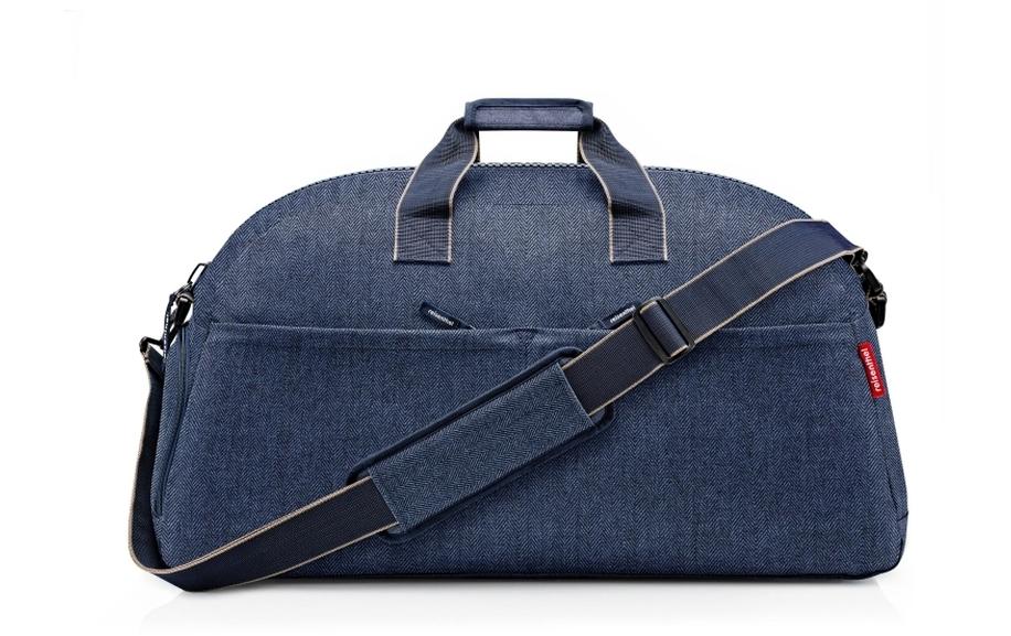 Reisenthel Reisetasche Overnighter Plus Herringbone Dark Blue Reisenthel Reisetasche Overnighter Plus Herringbone Dark Blue