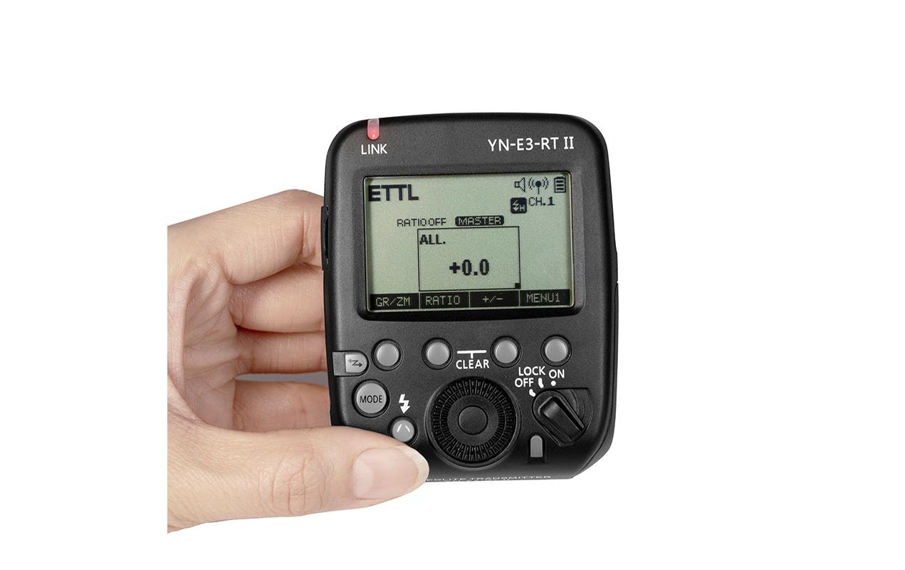 Yongnuo Fernauslöser Speedlite Transmitter YN-E3-RT II - Canon