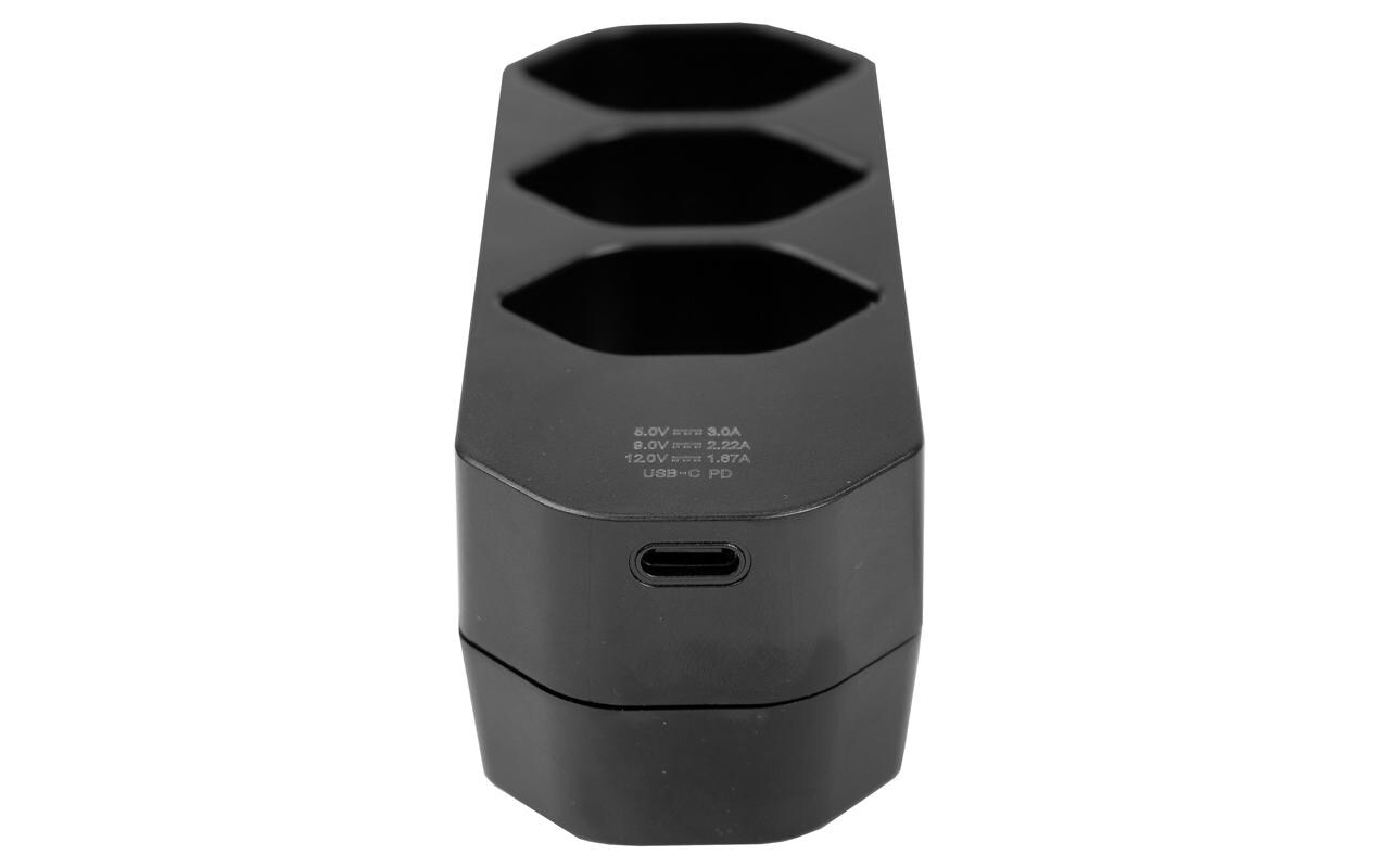 STEFFEN Mehrfachstecker 3 x T13, drehbar 320°, Schwarz STEFFEN Mehrfachstecker 3 x T13, drehbar 320°, Schwarz