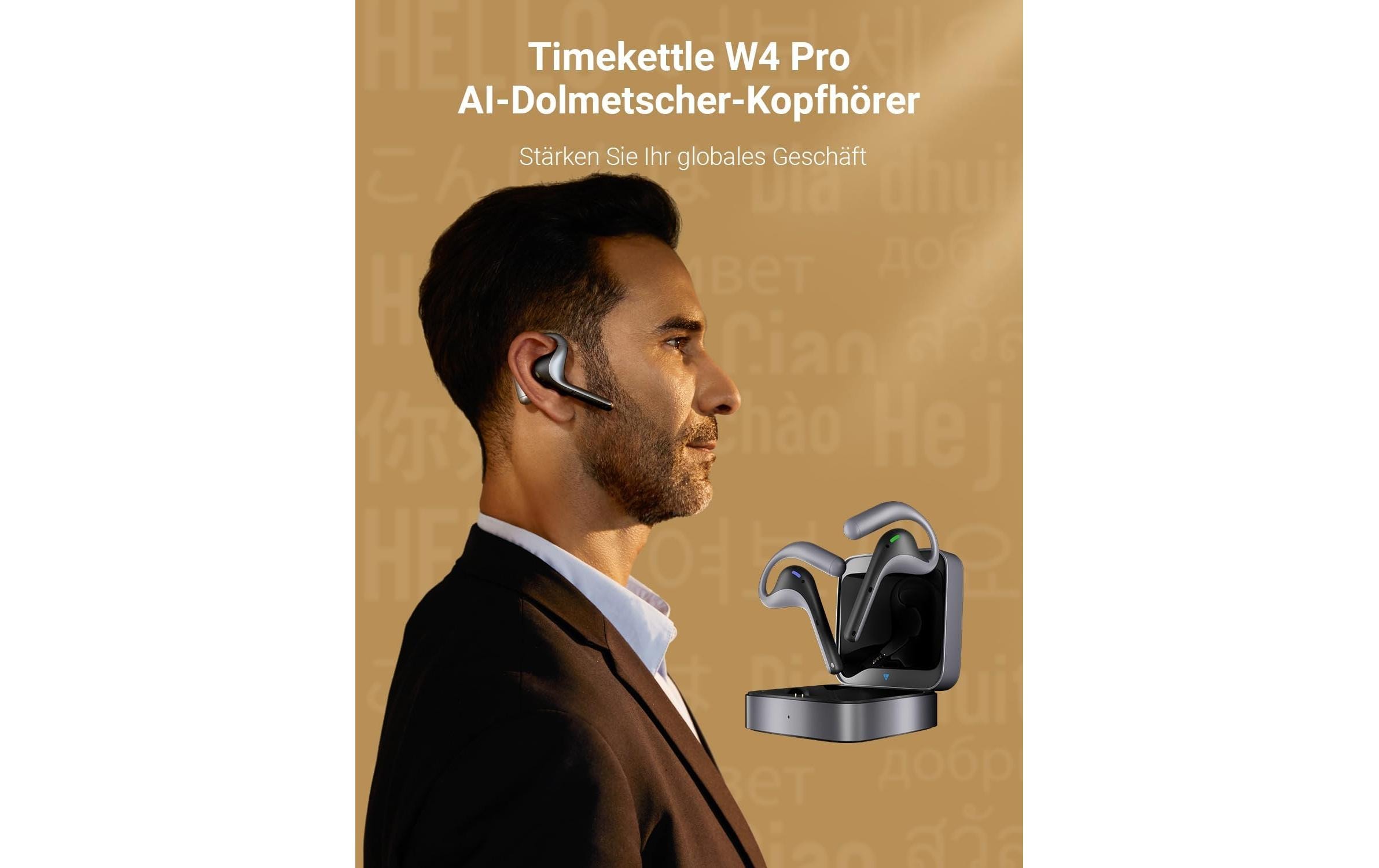 TimeKettle Übersetzer W4 Pro AI
