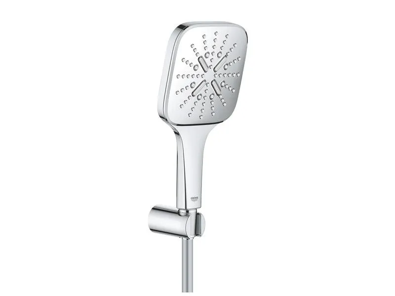 GROHE Duschbrausen-Set Rainshower SmartActive 130 Cube Chrom GROHE Duschbrausen-Set Rainshower SmartActive 130 Cube Chrom