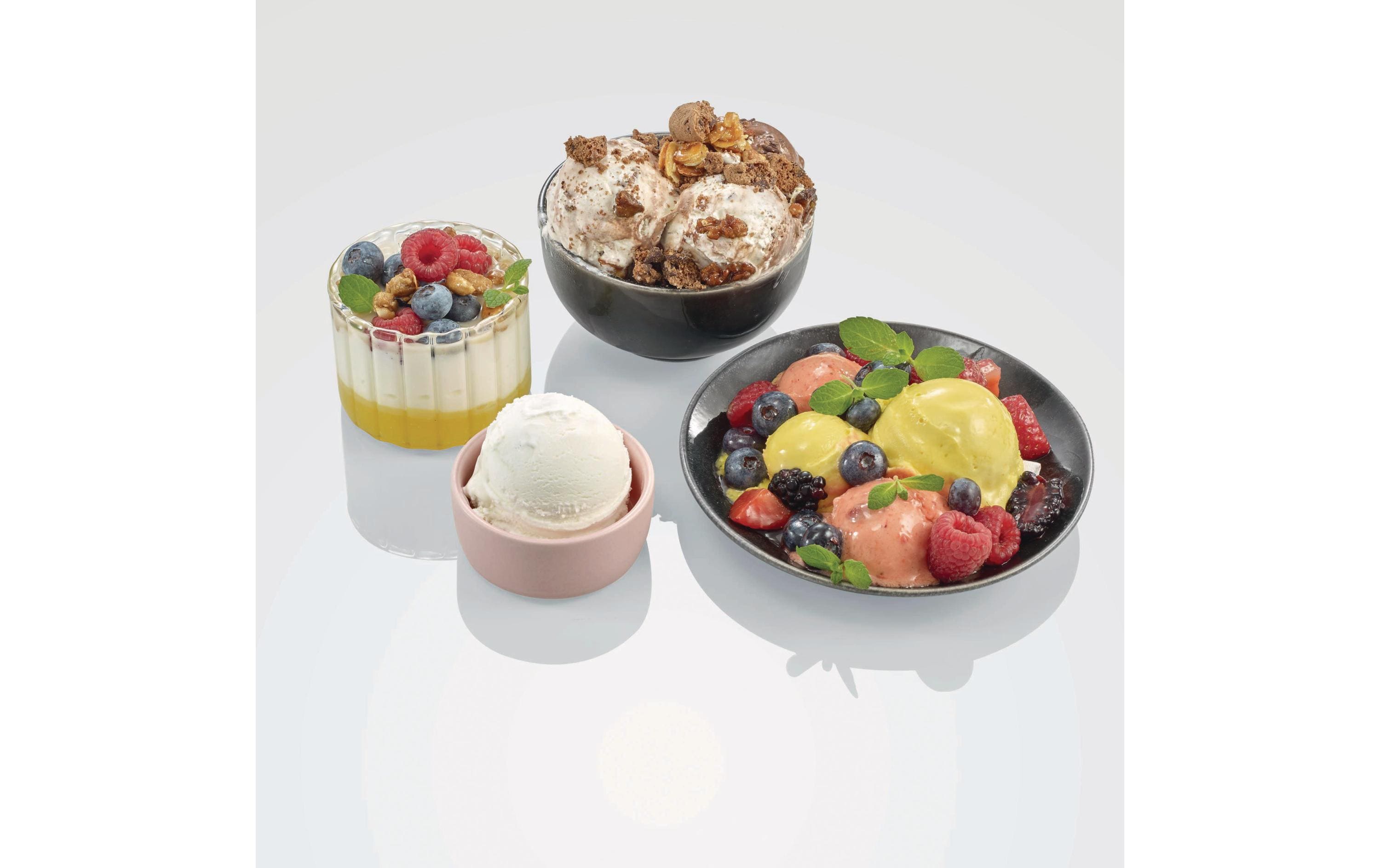 Severin Glacemaschine EZ 7407 1.2 l, Schwarz/Silber