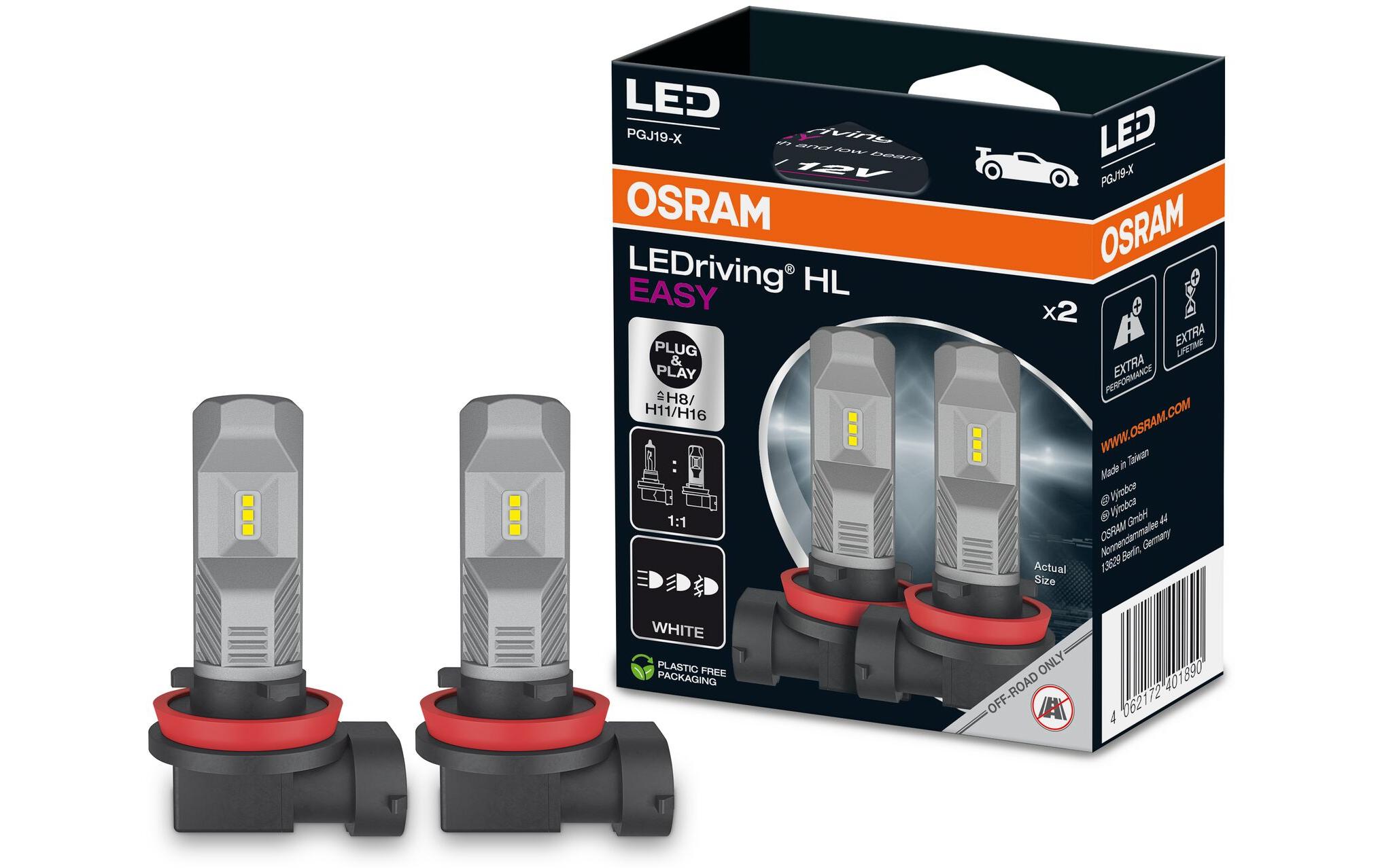OSRAM Signallampen LEDriving HL EASY H8/H11 Motorrad/PKW OSRAM Signallampen LEDriving HL EASY H8/H11 Motorrad/PKW