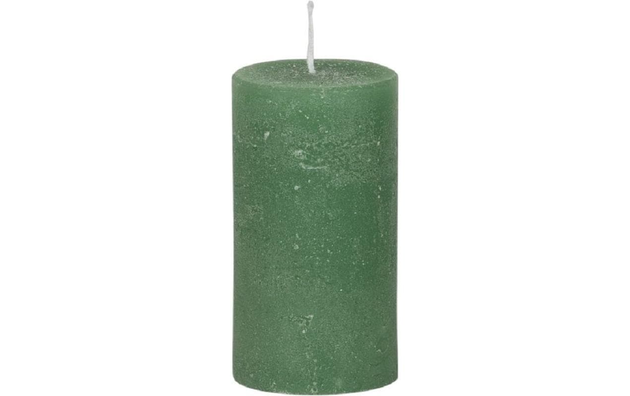 Weizenkorn Kerze Ice 9 cm x 5 cm, Grün, 6 Stück