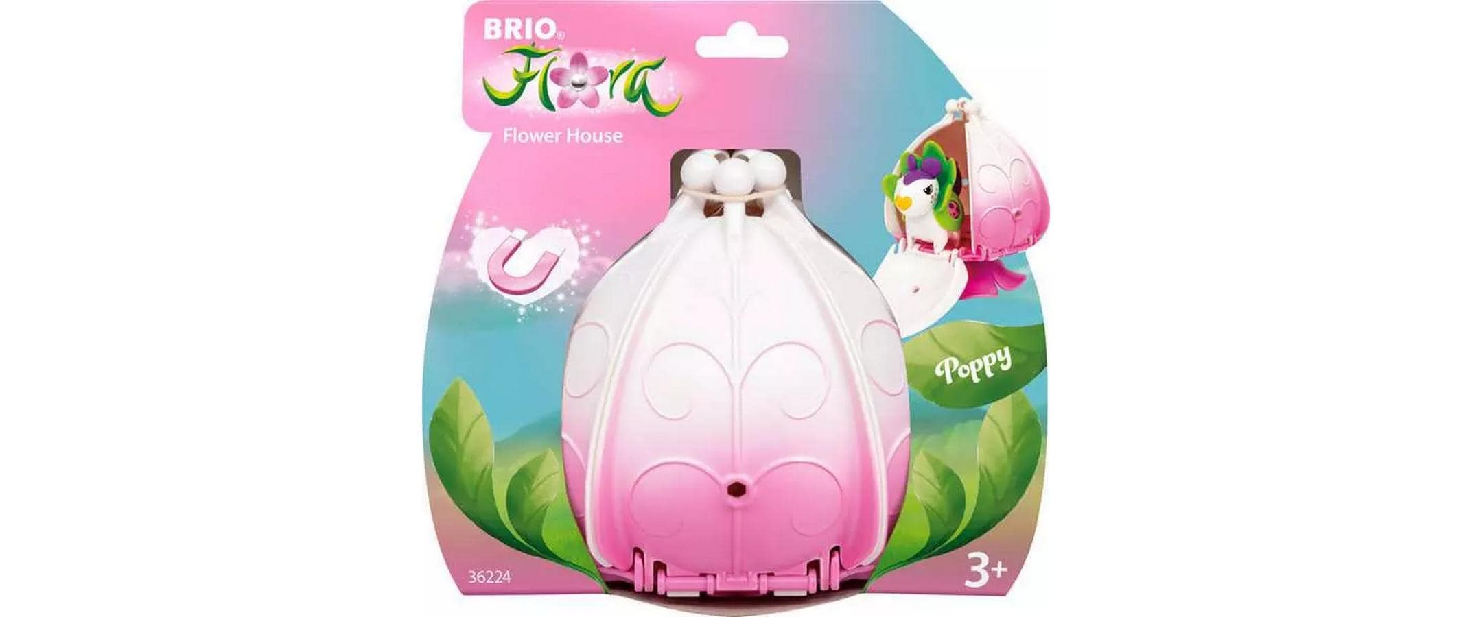 BRIO Flora: Poppy Flower House