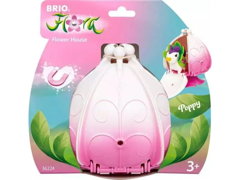 BRIO Flora: Poppy Flower House BRIO Flora: Poppy Flower House