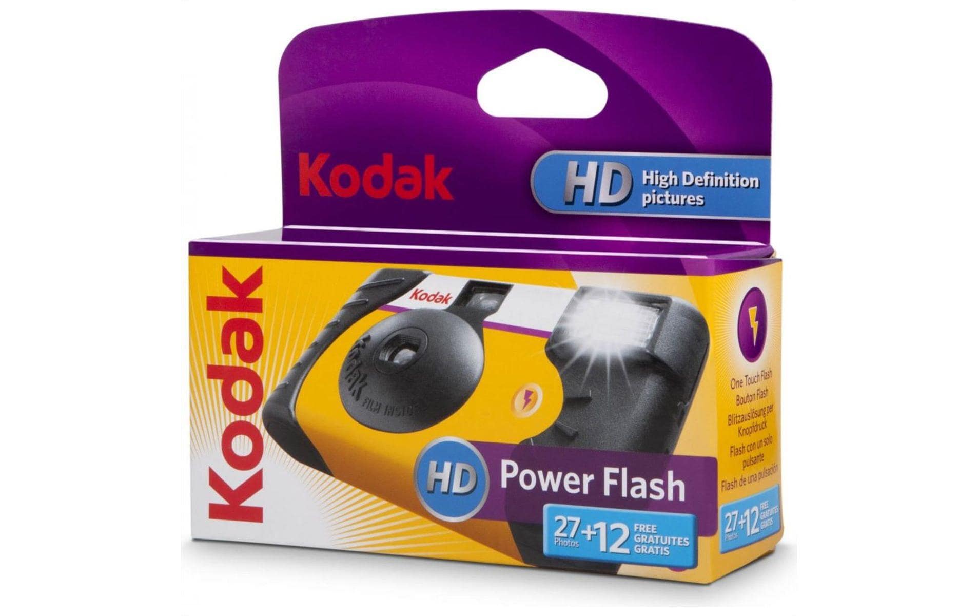 Kodak Einwegkamera Power Flash 27 + 12