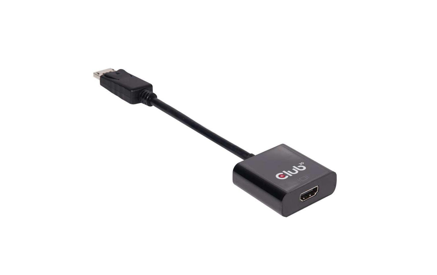 Club 3D Adapter 4K DisplayPort 1.2 - HDMI 2.0