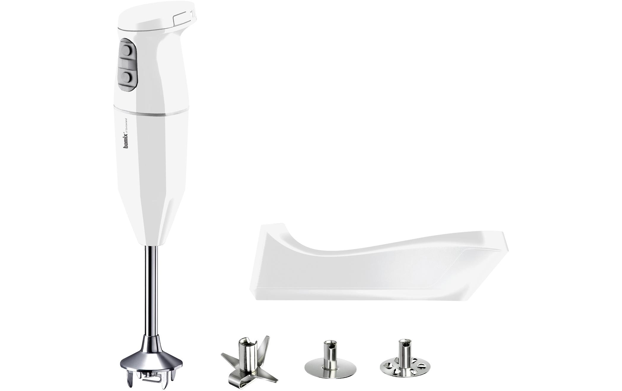 Bamix Stabmixer Cordless Weiss