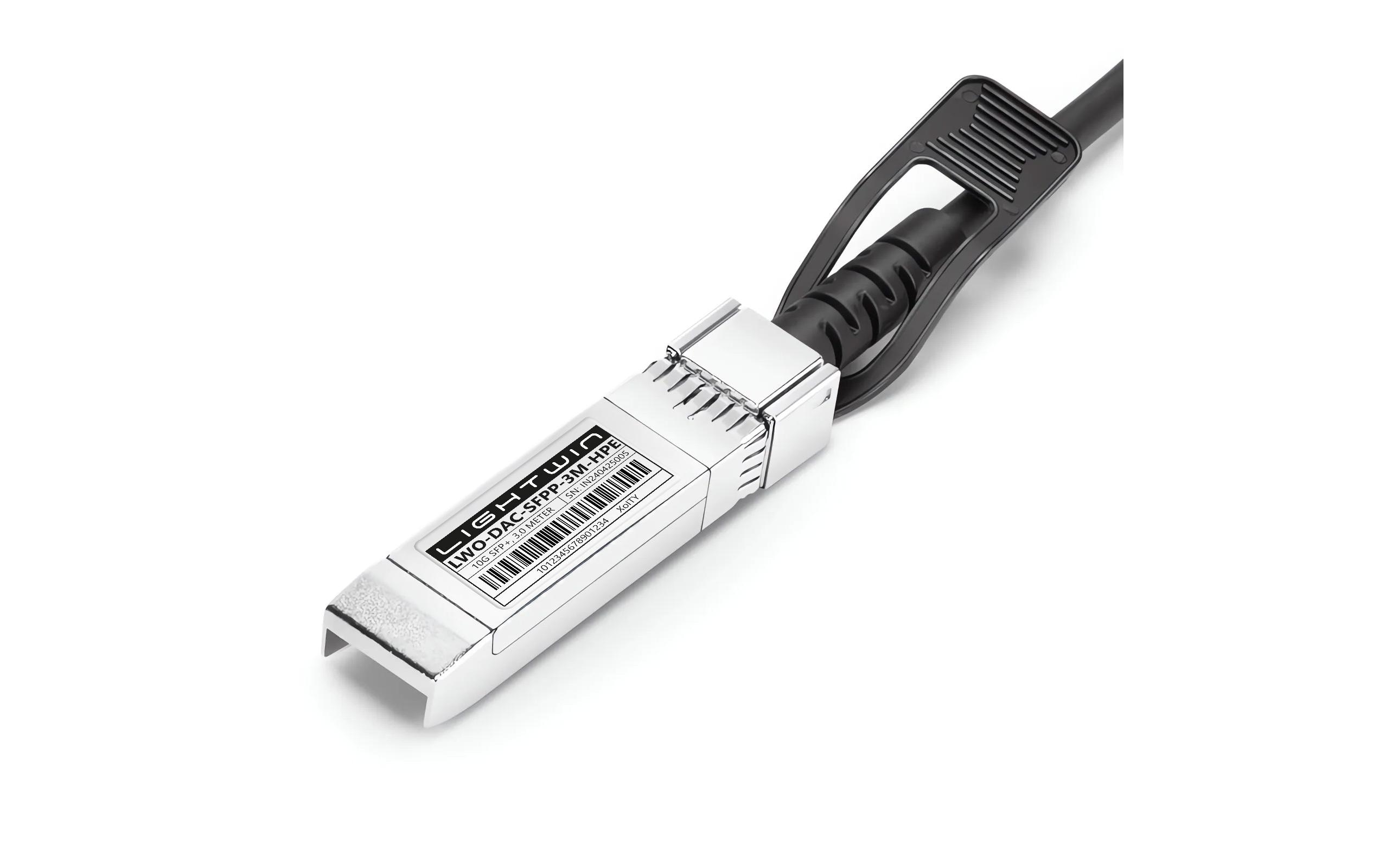 Lightwin Optics DA-Kabel Passiv 10GB HPE/Aruba SFP+/SFP+ 3 m