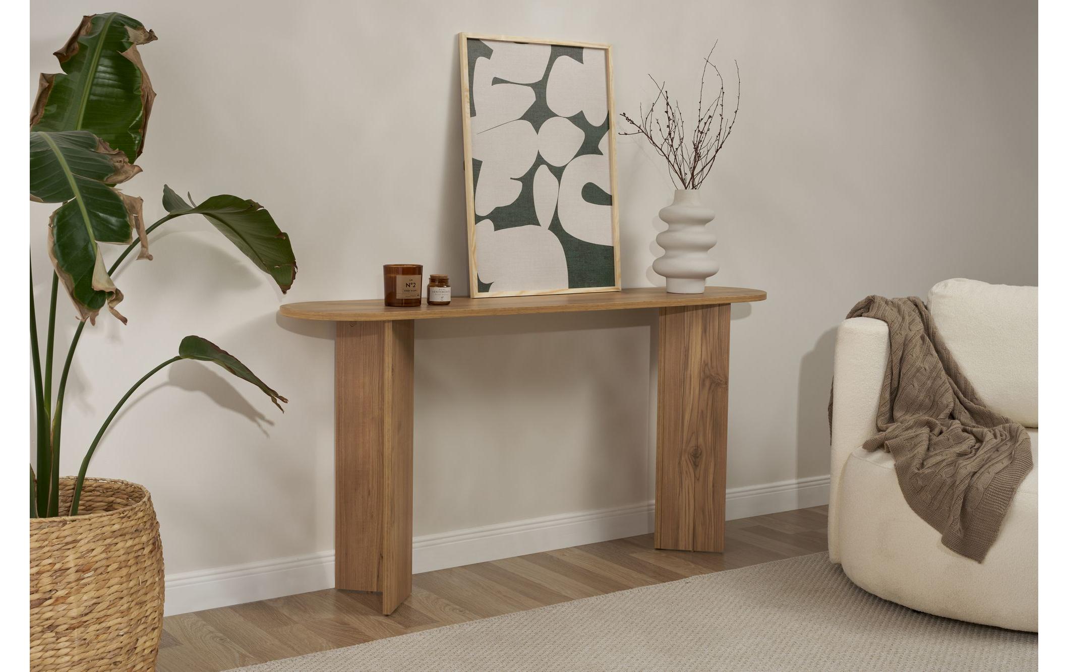 Woody Fashion Sideboard Sira Eiche 150 x 75 cm, Braun