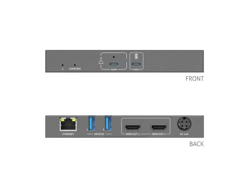 PureTools Docking Station PT-HUB-100 USB-C PureTools Docking Station PT-HUB-100 USB-C