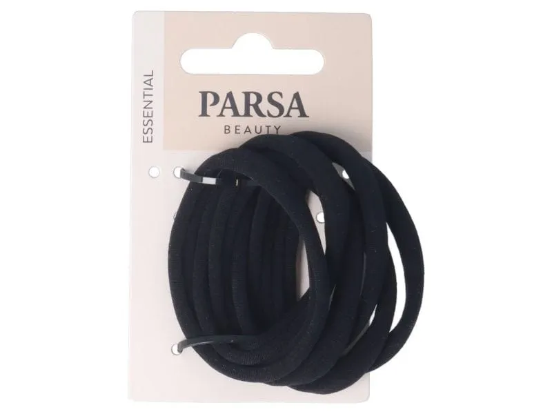 Parsa Beauty Zopfhalter, metallfrei, Schwarz 6 Stück Parsa Beauty Zopfhalter, metallfrei, Schwarz 6 Stück