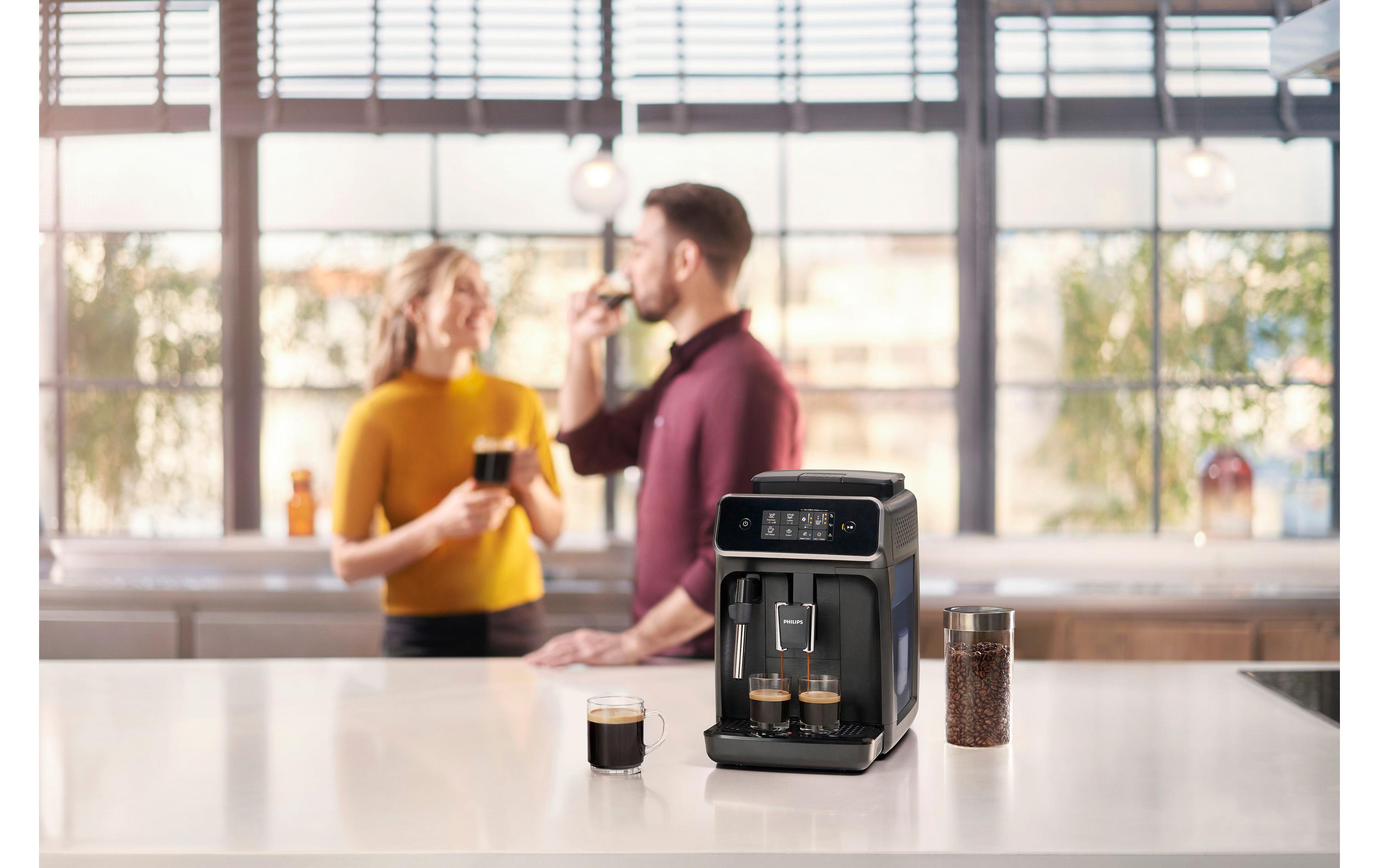 Philips Kaffeevollautomat Series 2200 EP2225/10 Klavierlack Schwarz Philips Kaffeevollautomat Series 2200 EP2225/10 Klavierlack Schwarz