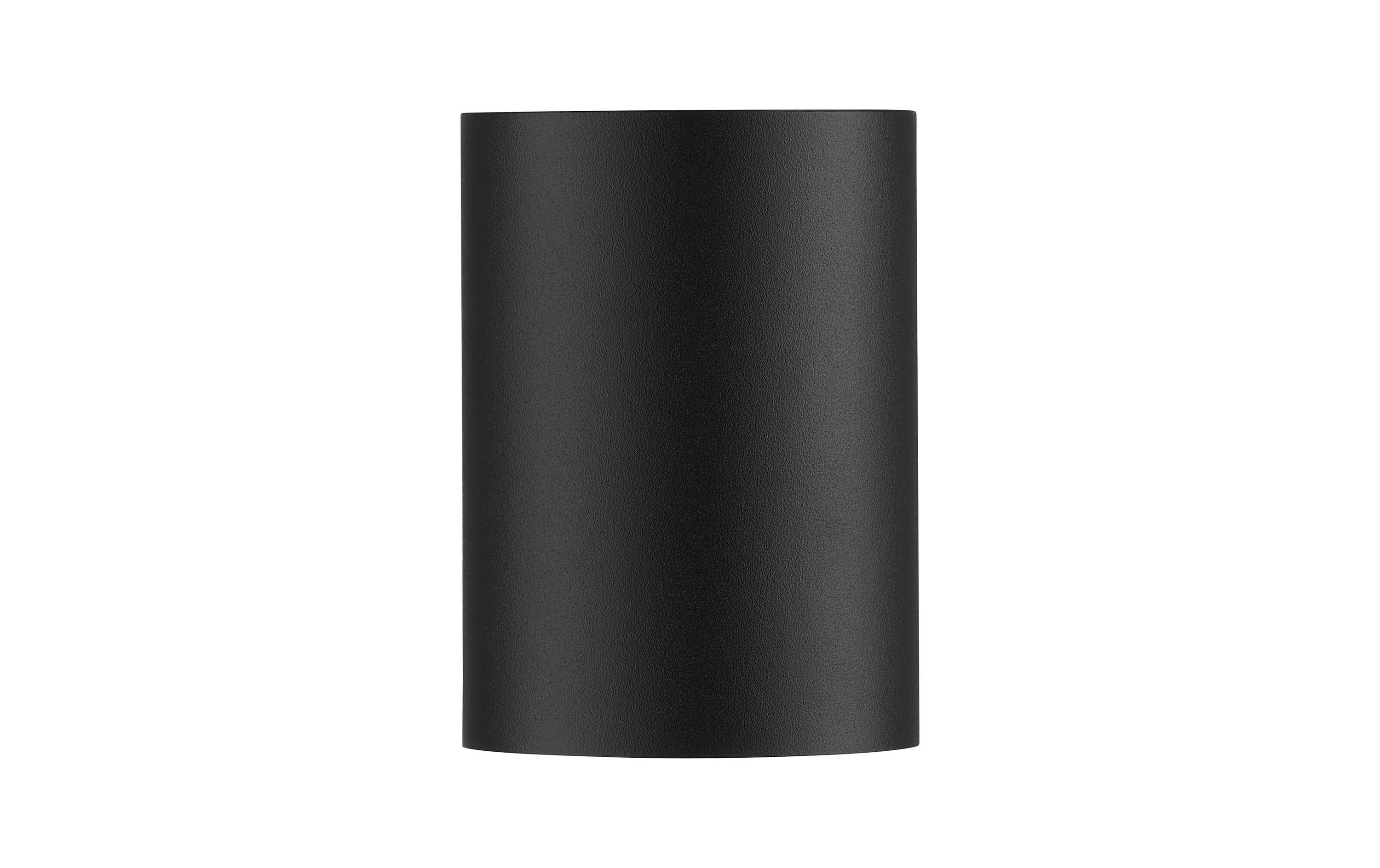 Nordlux Wandleuchte Dion Single GU10, 25W, IP44, Schwarz