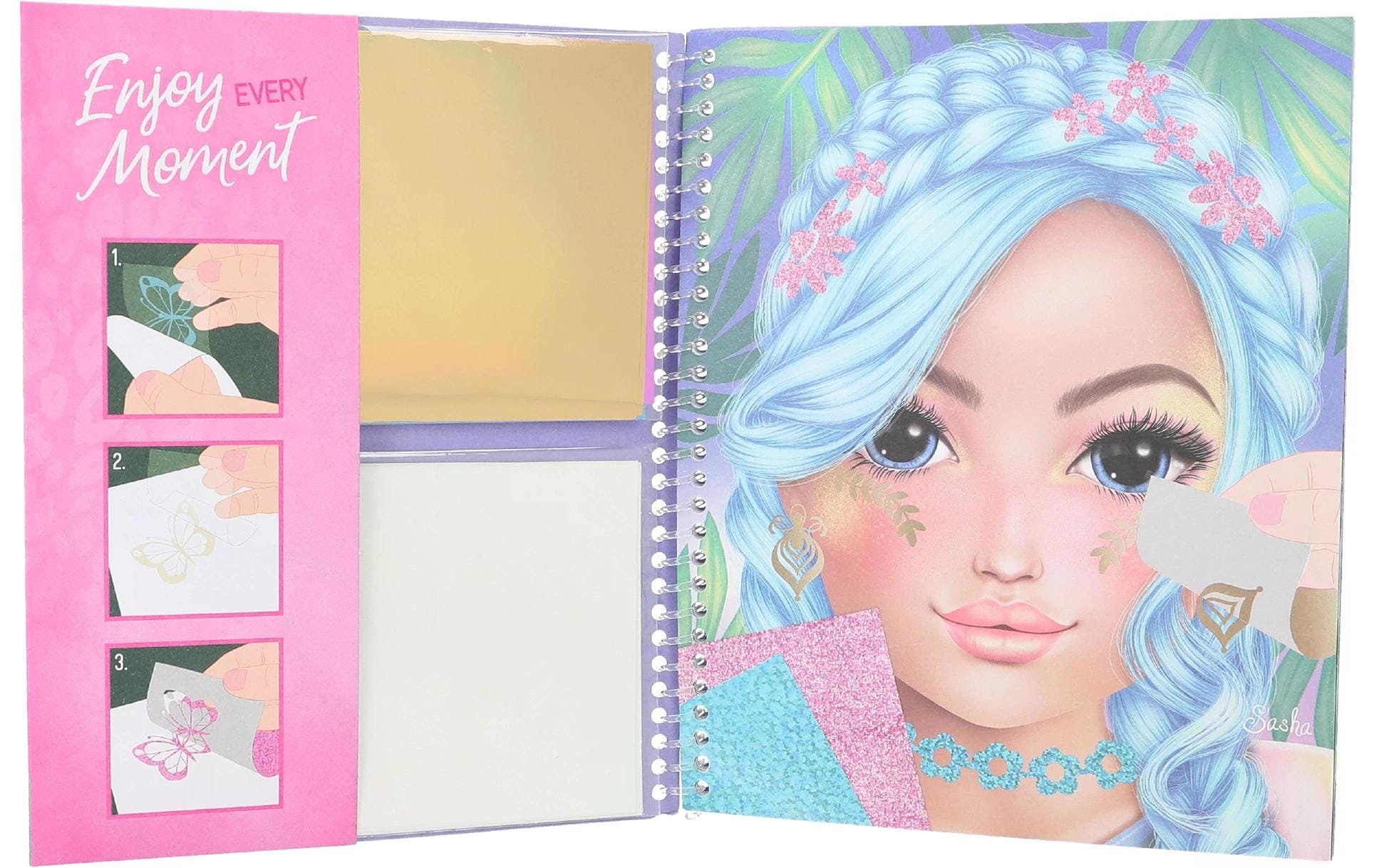 Topmodel Malbuch Top Model Stick and Shine