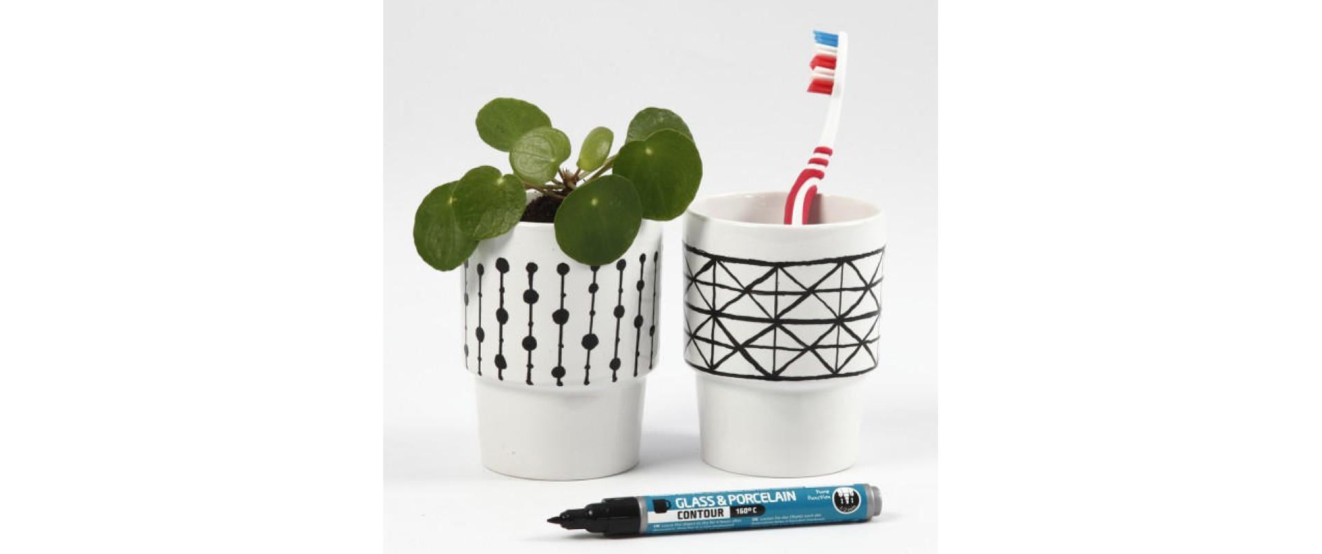 Creativ Company Becher Weiss