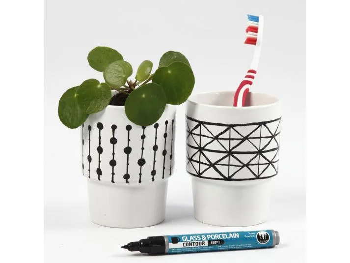 Creativ Company Becher Weiss