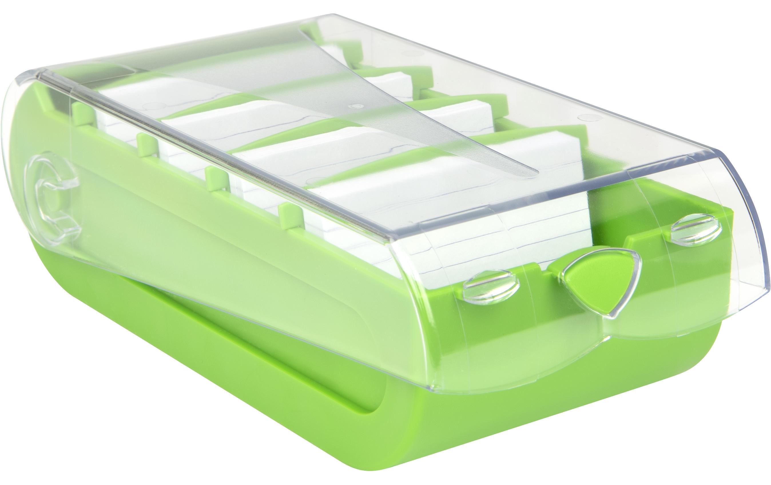 Biella Karteibox Bunny A8 100 Karten, Grün Biella Karteibox Bunny A8 100 Karten, Grün