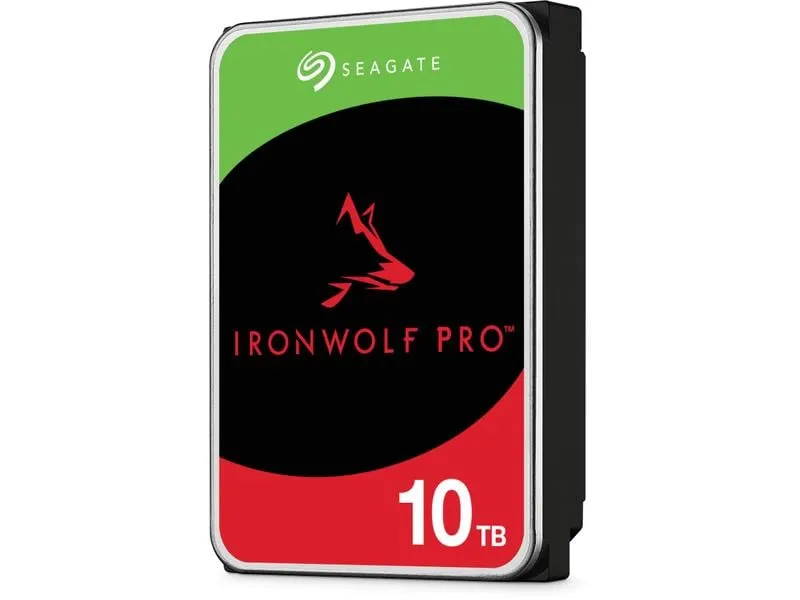 Seagate Harddisk IronWolf Pro 3.5 SATA 10 TB