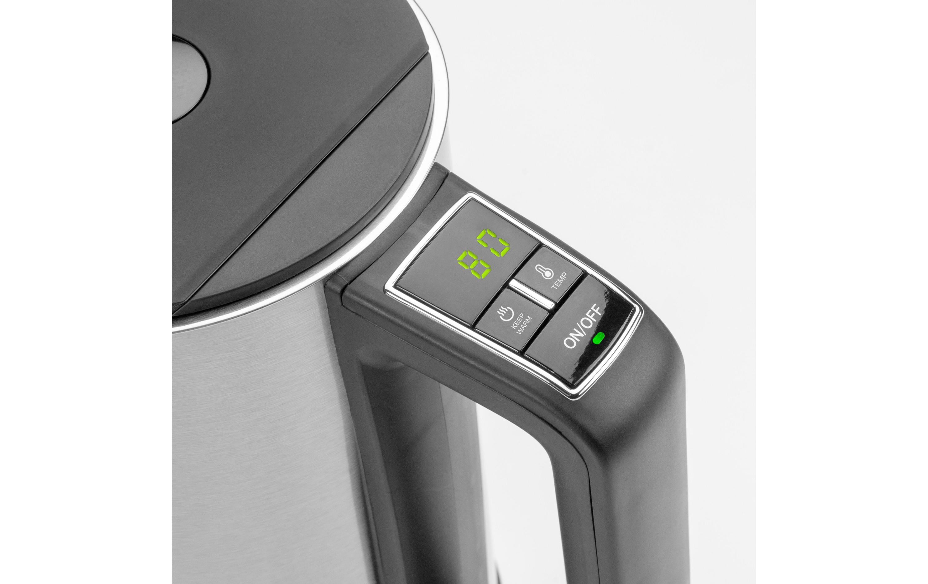 Gastroback Wasserkocher Cool Touch 1.5 l, Silber