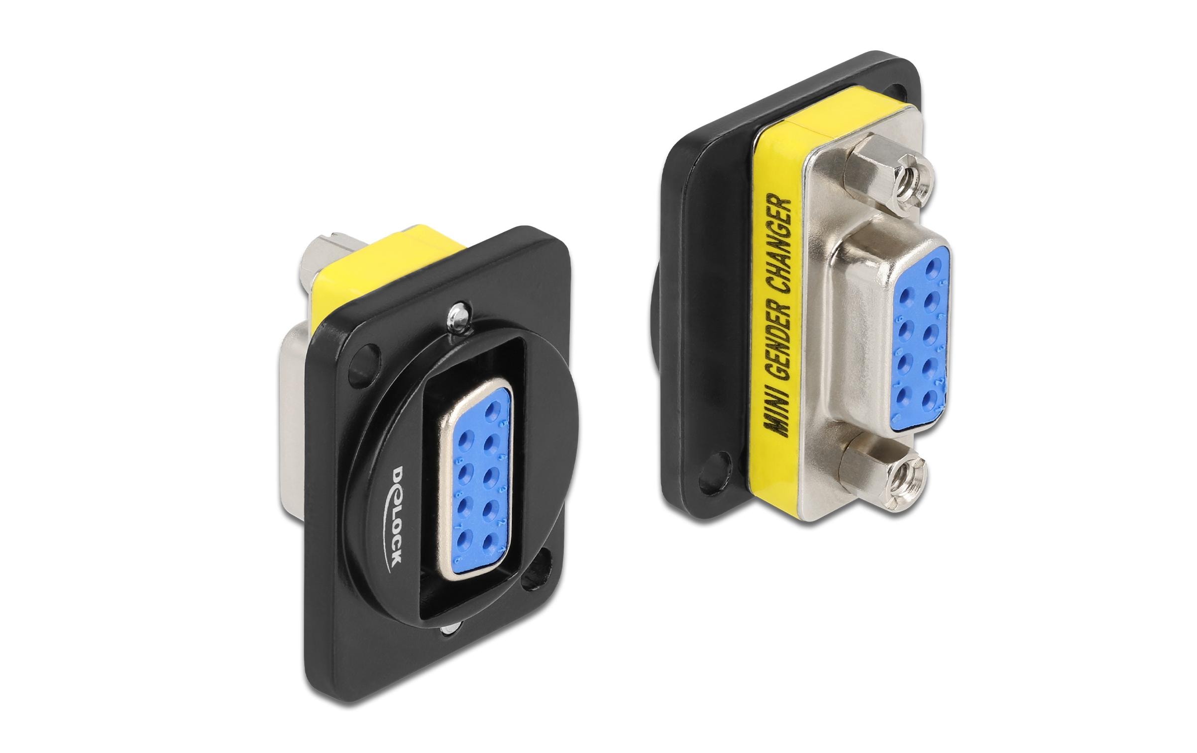 Delock D-Typ Modul DB9 Buchse zu DB9 Buchse 0 m Delock D-Typ Modul DB9 Buchse zu DB9 Buchse 0 m