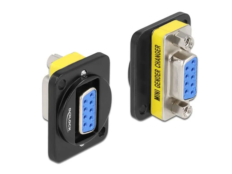 Delock D-Typ Modul DB9 Buchse zu DB9 Buchse 0 m
