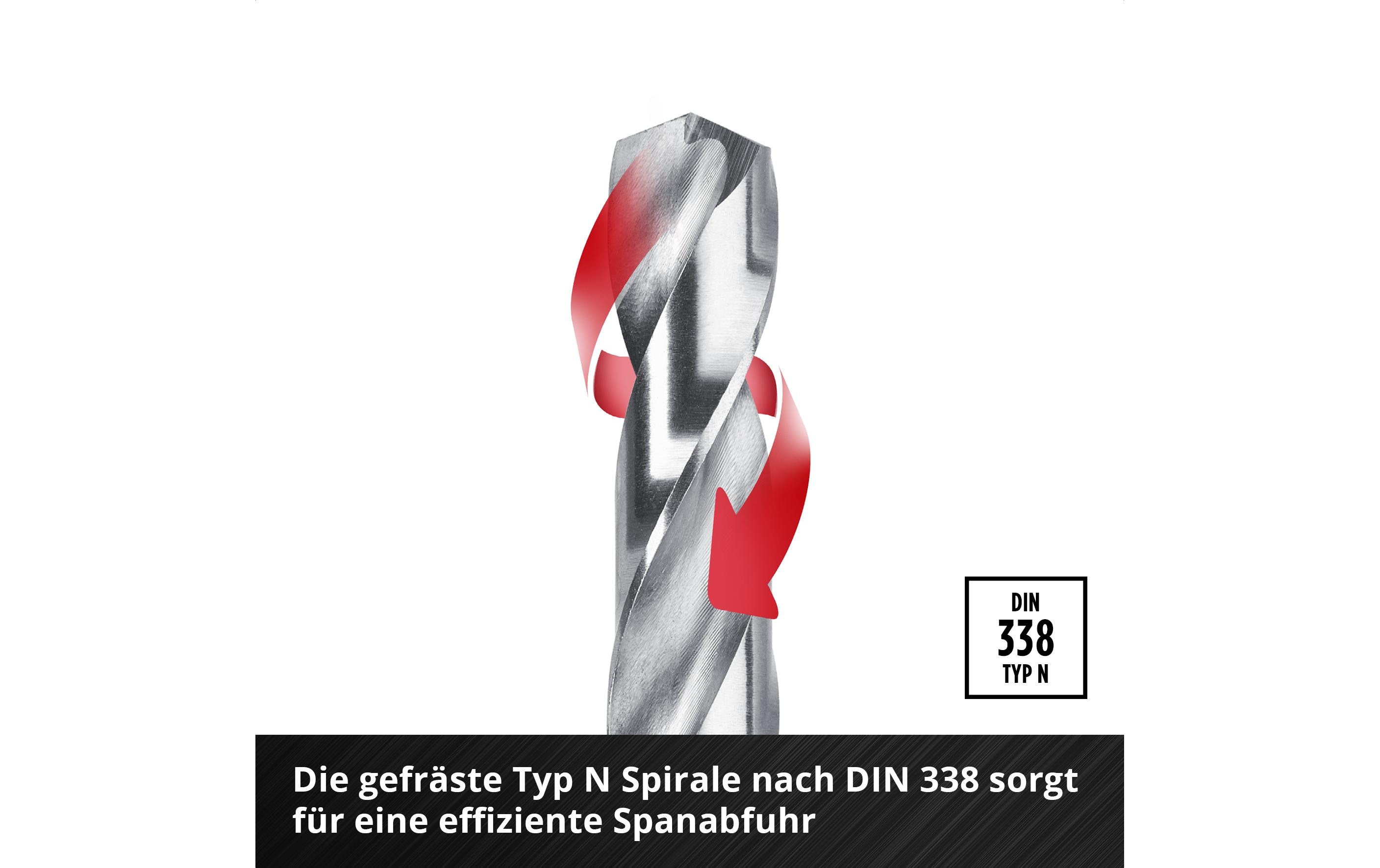 Einhell Metallbohrer-Set HSS-G 19tlg LS