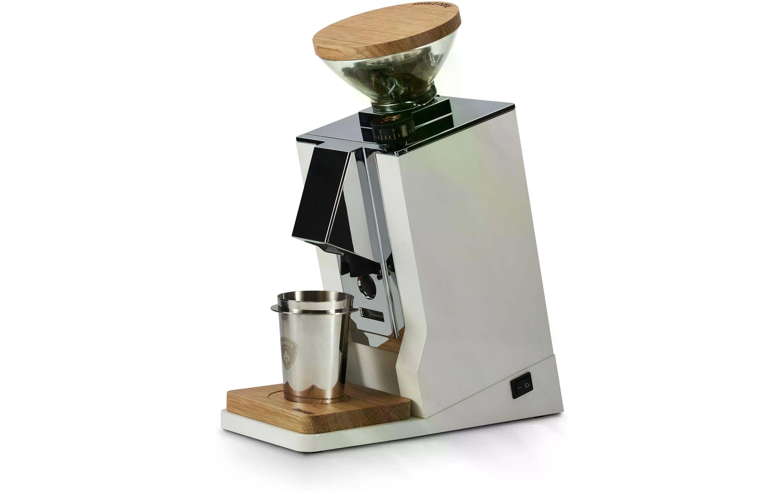 Eureka Kaffeemühle Mignon Oro Single Dose Weiss Eureka Kaffeemühle Mignon Oro Single Dose Weiss