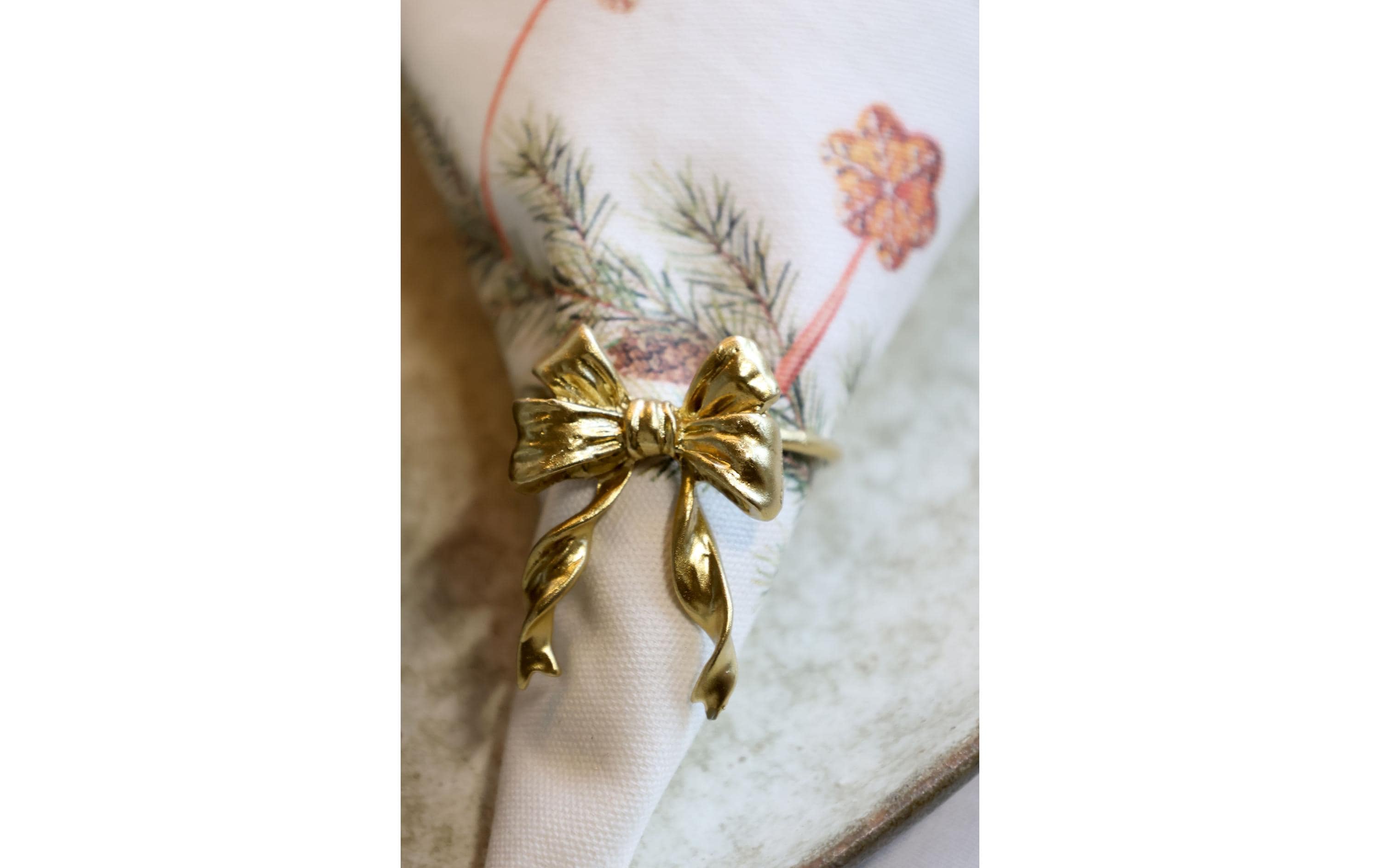 Chic Antique Serviettenring Gold