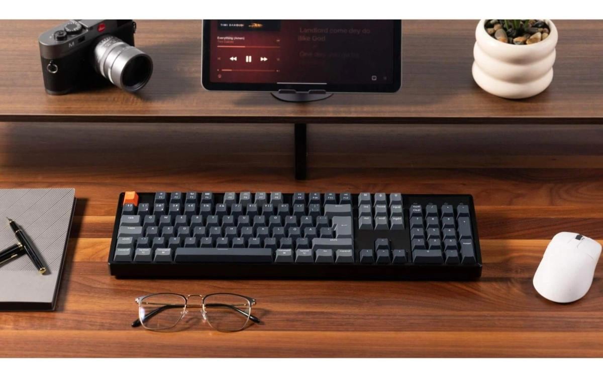 Keychron Gaming-Tastatur K10 QMK Version 2 Red Switch