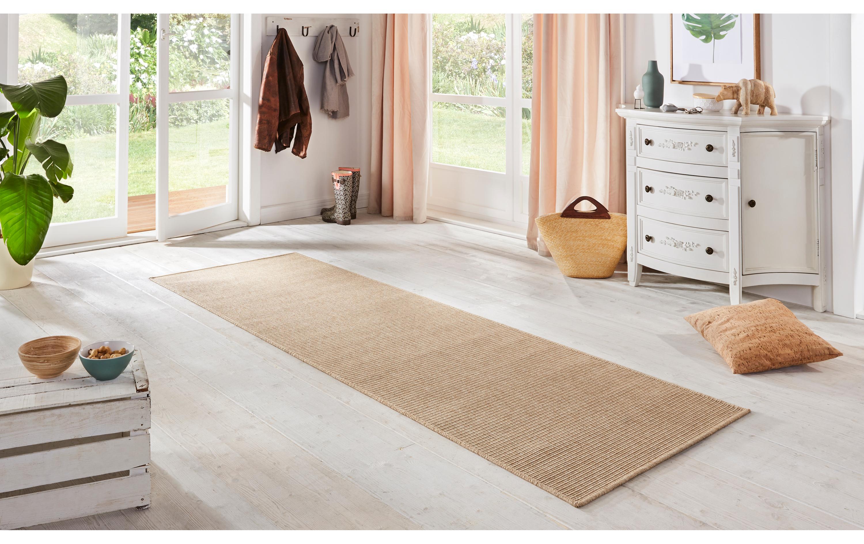 Hanse Home Teppich Sisal 80 cm x 150 cm, Beige